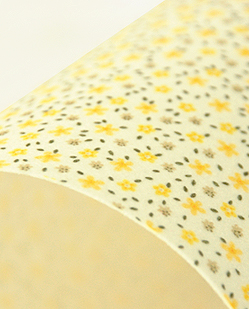 모양펠트-노랑꽃무늬